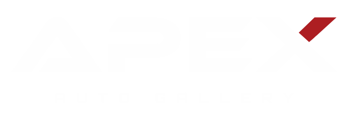 APEX Auto Gallery Logo on Footer of Website